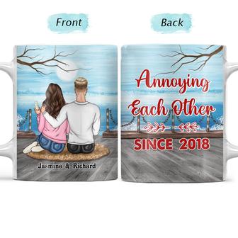 Couple Annoying Each Other Since Custom Mug - Couple Gift - Thegiftio UK