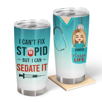 I Can Sedate It Personalized Tumbler - Gift for Nurses - Thegiftio UK