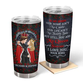 Ain't No Castle Personalized Tumbler - Gift for Couples - Thegiftio UK