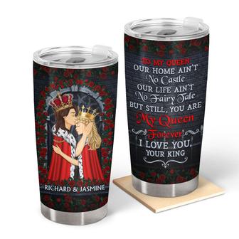 Ain't No Fairy Tale Custom Tumbler - Gift for Couples - Thegiftio UK