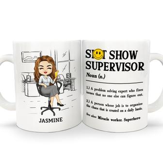 Colleagues Show Supervisor Custom Mug - Gift for Colleagues - Thegiftio UK