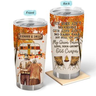 Our Home Ain't No Castle Custom Tumbler - Gift for Couples - Thegiftio UK