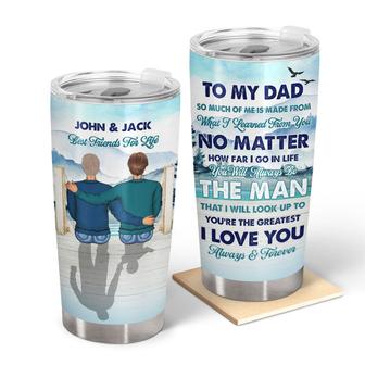 Always Be The Man Custom Tumbler - Gift for Father - Thegiftio UK