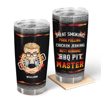 BBQ Pit Master Personalized Tumbler - Gift for Grilling - Thegiftio UK