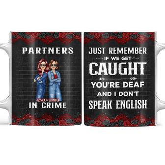 Bestie Partners In Crime If We Get Caught Custom Mug - Gift - Thegiftio UK