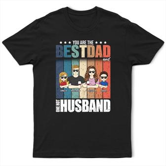 Young Best Dad Hot Husband Custom T-Shirt - Gift for Dad - Thegiftio UK