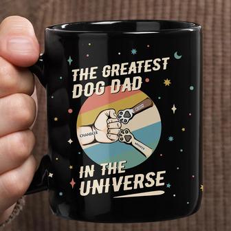 The Greatest Dog Dad In The Universe Personalized Mug - Thegiftio UK