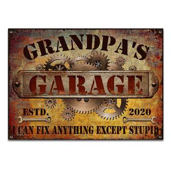 Garage I Can Fix Anything Personalized Sign - Gift for Dad - Thegiftio UK