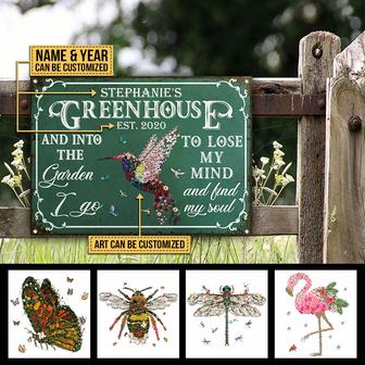 Find My Soul Custom Metal Sign - Gift for Garden Lovers - Thegiftio UK