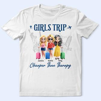 Girls Trip Cheaper Than Therapy Custom T Shirt - For Her - Thegiftio UK