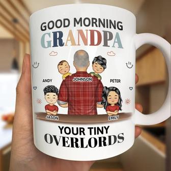 Good Morning Your Tiny Overlord Custom Mug - Gift for Dad - Thegiftio UK
