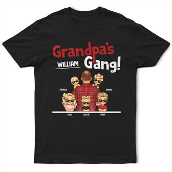 Grandpa's Gang Personalized T-Shirt - Gift for Grandpa - Thegiftio UK
