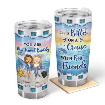 Life Is Better On A Cruise Custom Tumbler - Gift For BFF - Thegiftio UK