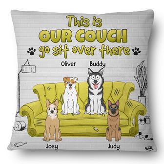 This Is My Couch Custom Pillow - Gift for Dog Lovers - Thegiftio UK