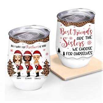 Best Friends Are The Sisters Choose Personalized Tumbler - Thegiftio UK