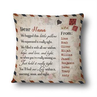 We Filled It With All Our Wishes Personalized Pillow - Thegiftio UK