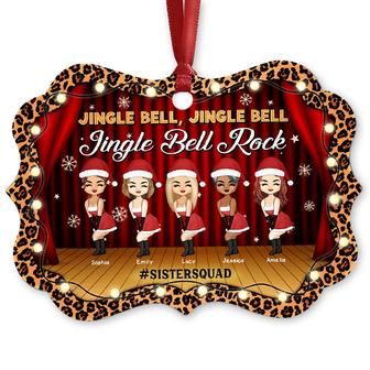 Best Friends Jingle Bell Personalized Ornament - BFF Gift - Thegiftio UK