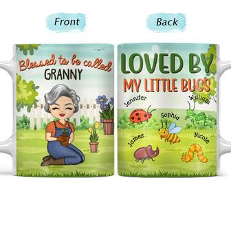Loved By My Little Bugs Custom Mug - Gift for Women - Thegiftio UK