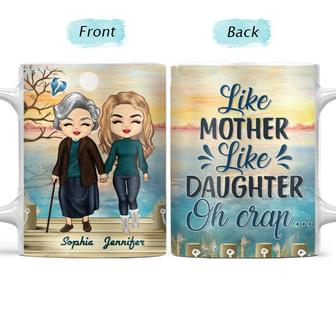 Like Father Like Daughter Warm Family Custom Mug - Gift - Thegiftio UK