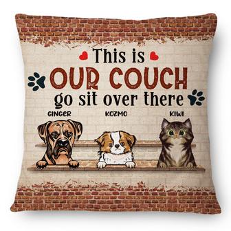 Go Sit Over There Personalized Pillow - Birthday Gift - Thegiftio UK