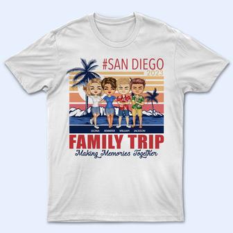 Bestie Family Girl Trip Custom T-Shirt - Birthday Gift - Thegiftio UK