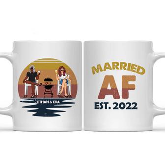 Married AF Custom Mug - Personalized Gift for Couples - Thegiftio UK