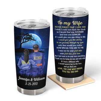 Your Last Everything Custom Tumbler - Anniversary Gift - Thegiftio UK