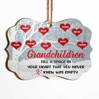 Family Tree Fill A Space In Your Heart Custom Ornament - Thegiftio UK