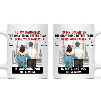 Backside Better Than Being Your Mother Father Custom Mug - Thegiftio UK