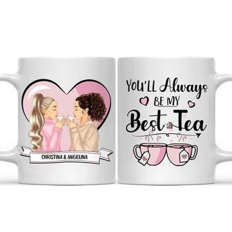 My Best Tea Personalized Mug - Custom Gift for Bestie - Thegiftio UK