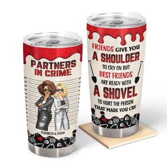 Ready With A Shovel Custom Tumbler - Gift for Bestie - Thegiftio UK