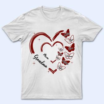 Mom Grandma Butterfly Personalized T-Shirt - Gift for Mom - Thegiftio UK
