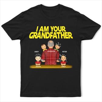 I Am Their GrandFather Custom T-Shirt - Gift for Grandpa - Thegiftio UK