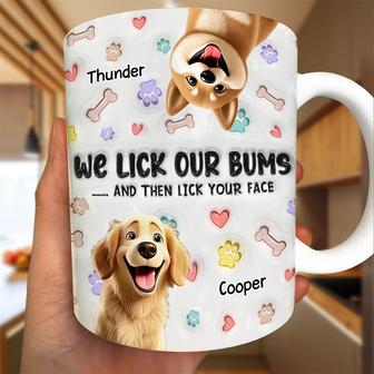 I Lick My Bum Personalized Mug - Gift for Dog Lovers - Thegiftio UK