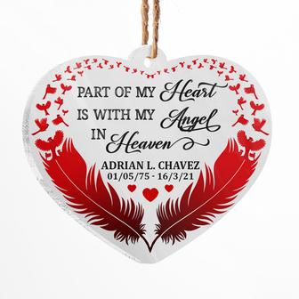 My Angel In Heaven Personalized Ornament - Memorial Gift - Thegiftio UK