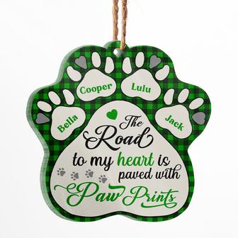 The Road To My Heart Custom Ornament - Memorial Gift - Thegiftio UK