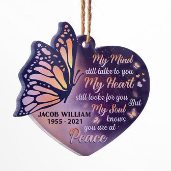 My Soul Knows You Are At Peace Personalized Ornament - Gift - Thegiftio UK
