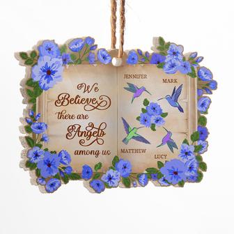 Hummingbird Among Us Personalized Ornament - Memorial Gift - Thegiftio UK