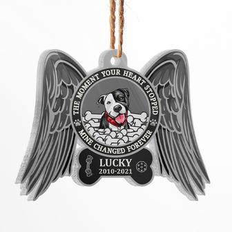 Mine Changed Forever Custom Ornament - Memorial Gift - Thegiftio UK
