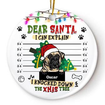 I Can Explain Custom Ornament - Gift for Dog Lover - Thegiftio UK