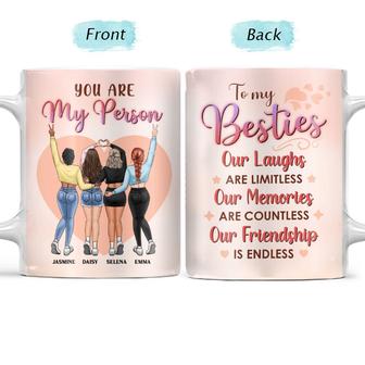 Our Friendship Is Endless Custom Mug - Gift for Bestie - Thegiftio UK