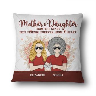 Best Friend Forever From A Heart Personalized Pillow - Thegiftio UK