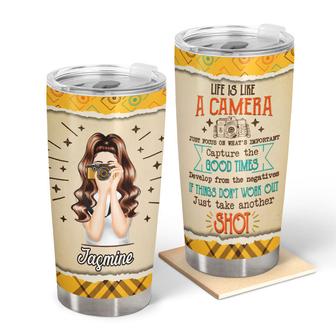 Life Is Like A Camera Just Focus On What's Important Custom - Thegiftio UK
