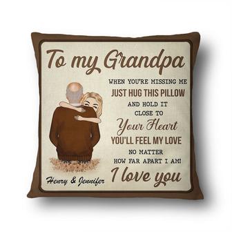 You'll Feel My Love Personalized Pillow - Gift for Father - Thegiftio UK