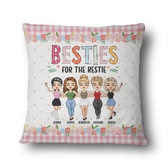 Bestie For The Restie Personalized Pillow - Gift for Bestie - Thegiftio UK