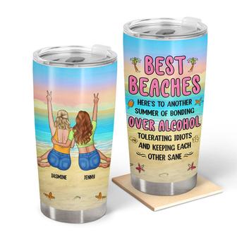 Here's To Another Summer Personalized Tumbler - Bestie Gift - Thegiftio UK