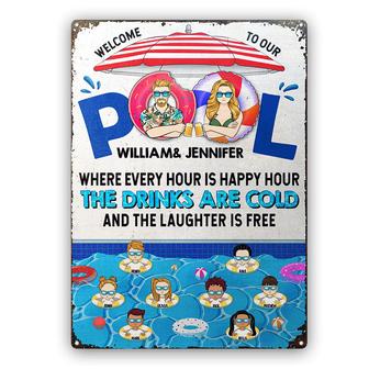 Family Swimming Pool Where Every Hour Is Happy Hour Custom - Thegiftio UK