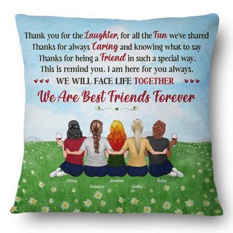 Thank You For The Laughter Custom Pillow - Gift for Bestie - Thegiftio UK