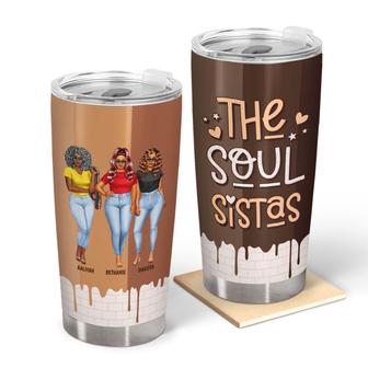 Soul Sistas Personalized Tumbler - Gift for Sisters - Thegiftio UK