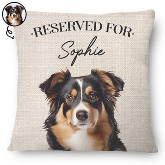Custom Photo Pet Reserved Pillow - Gift for Pet Lovers - Thegiftio UK